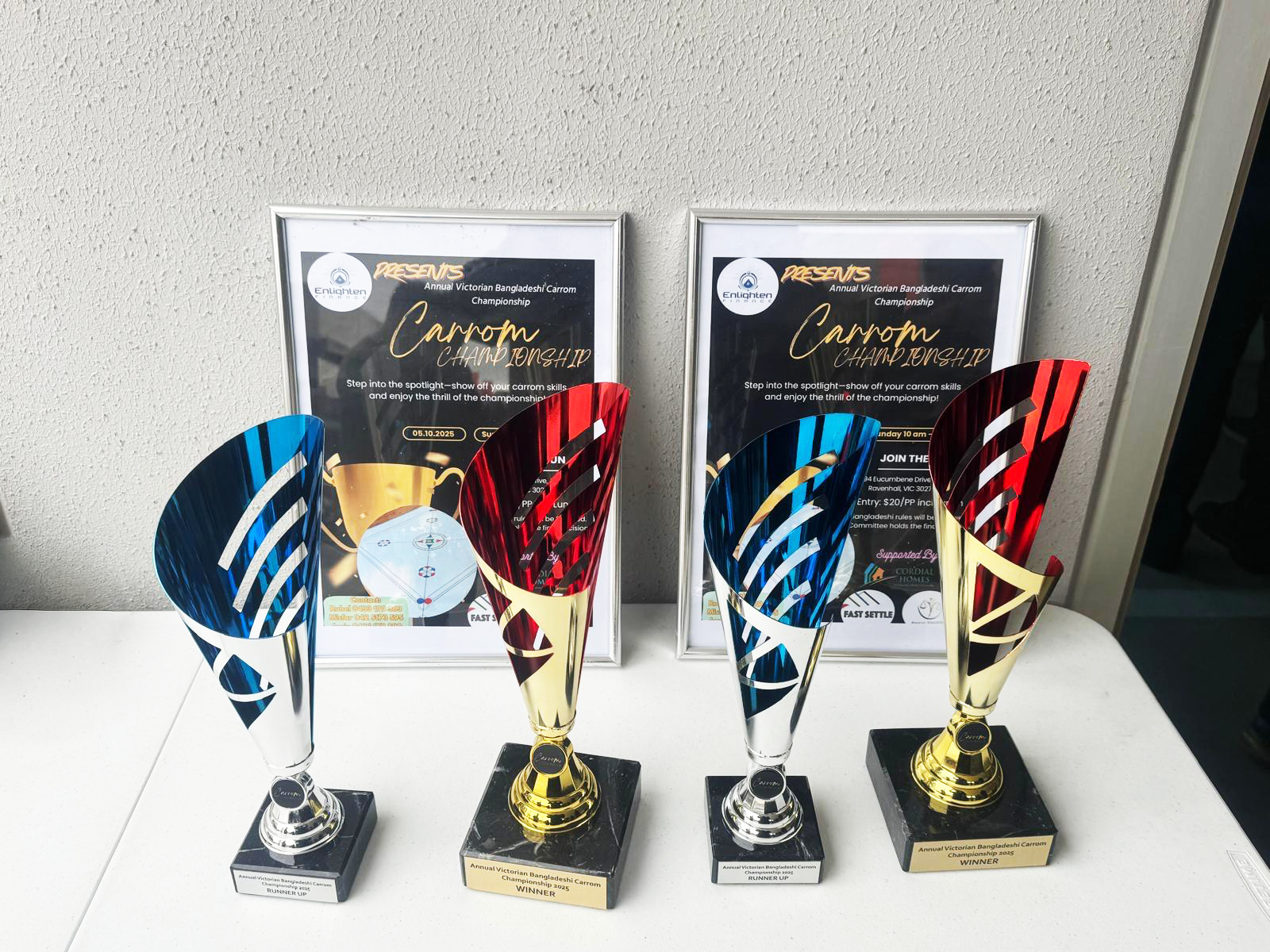 The Successful Carrom Championship 2025