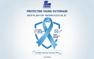 A new plan to better protect young Victorians against meningococcal B
